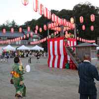 盆踊り会場